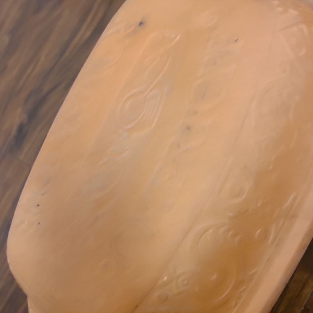 Romertopf Terracotta Clay Baker Dish with Lid - Orange - Picture 2 of 13